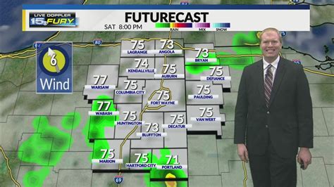 Saturday Night Forecast: Clear & a bit chilly in the low 50's